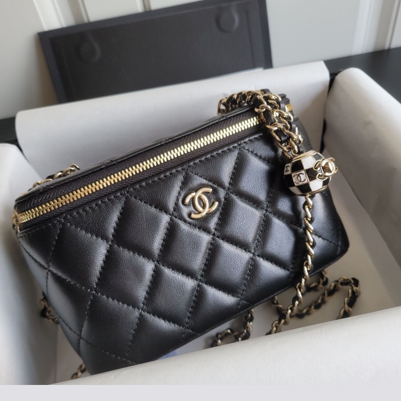 Ch*el cosmetic bags
